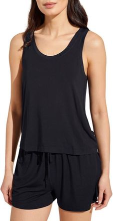 Eberjey Gisele Everyday Tank in Black at Nordstrom, Size X-Small