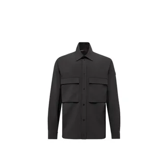 Moncler Long Sleeve Shirt Black Size XXL