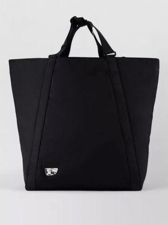 Burberry shield shopper bag nylon top handles