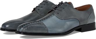 Stacy Adams Palmento Cap Toe Oxford Mens Shoes Gray : 11.5 M, Microfiber