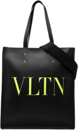 Valentino Pre-owned Satchel - Dames - Vintage Shopper - Zwart - ONE Size - Leer - Vintage