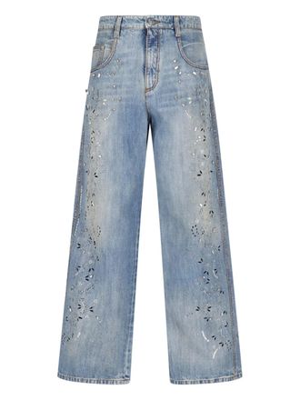 Ermanno Scervino Jeans Ampi Cristalli