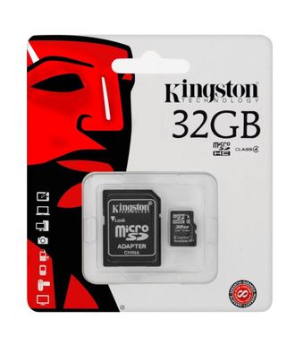 Trade Shop Trade Shop - Kingston Micro Sd 32 Gb Microsd Clase 4 Sdhc Tarjeta De Memoria Smartphone