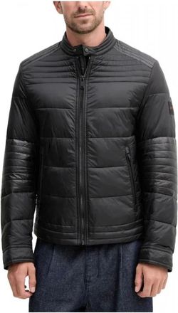 HUGO BOSS Heren, Jassen, Zwart, Maat: XL Leer