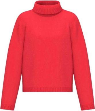 Marella Round-neck Truien - Dames - Coltruien - Rood - S - Truien & Vesten