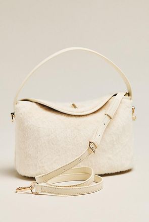 Melie Bianco Lana Fur Shoulder Bag