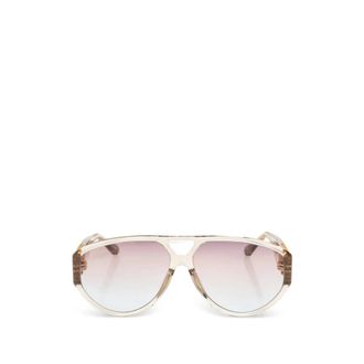 Linda Farrow Dames, Accessoires, Grijs, Maat: 62 MM