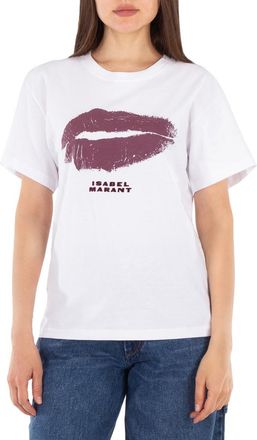 Isabel Marant Yates Cotton T-Shirt, Size X-Small