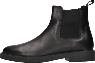Daniele Alessandrini Schoenen, Heren, Zwart, 40 EU, Leer, Beatles Enkellaarsjes