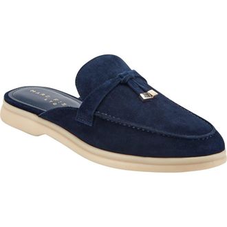 Marc Fisher Yarila Loafer Mule in Dark Blue at Nordstrom Rack, Size 9