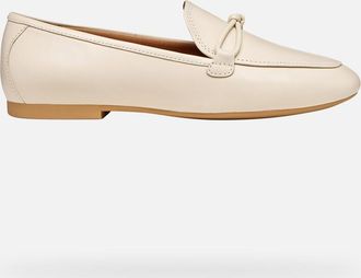 Geox Scarpe New Palmaria Donna Bianco Latte