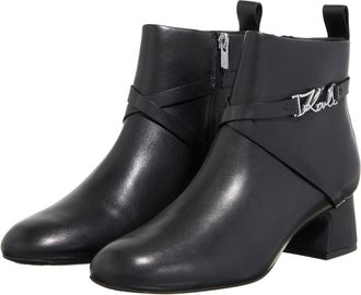 Karl Lagerfeld Stiefel & Boots - Bonnie Strap Boot - Gr. 40 (EU) - in Schwarz - f&uuml;r Damen