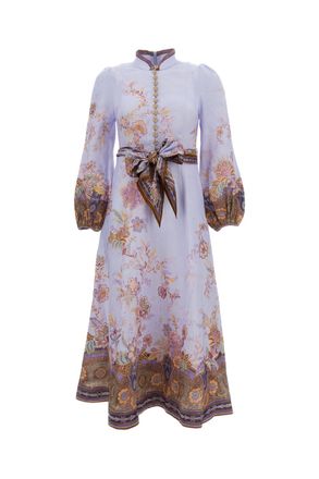 Zimmermann Luna Button Midi Dress