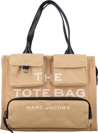 Marc Jacobs Light Brown The Large Cargo Canvas Tote bag