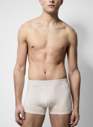 Le 31 Mens 3 neutral-hued stretch trunk TENCEL TM modal organic cotton