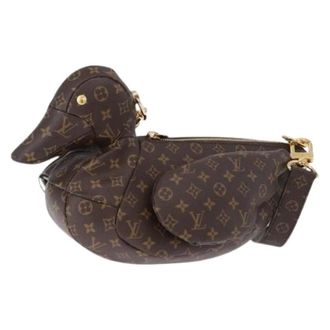 Louis Vuitton Pre-owned Vintage Monogram Schoudertas - Dames - Pre-owned - Bruin - Maat: ONE Size