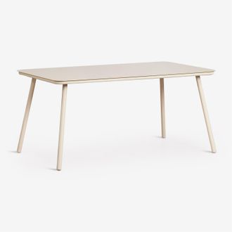 Sklum Mesa De Comedor Rectangular 160x90 Cm En Cristal Arhiza Sklum