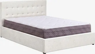 Sklum Cama Con Canap&eacute; Abatible Tapizada Abiel Sklum 160 X 200 Cm
