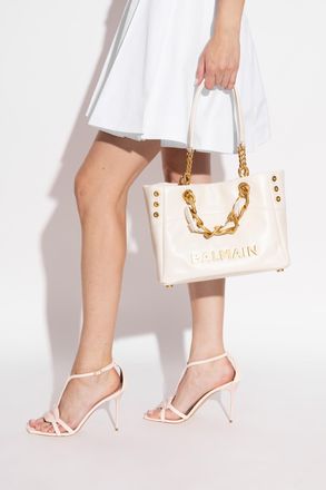 Balmain Shoulder Bag 1945 Small, Womens, Cream