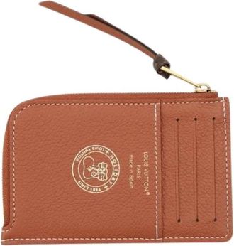 Louis Vuitton Pre-owned Business Card Case - Dames - Vintage Accessoires - Bruin - ONE Size - Vintage