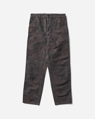 Carhartt Work in Progress Men s Double Knee Pants Camo Combi / Graphite