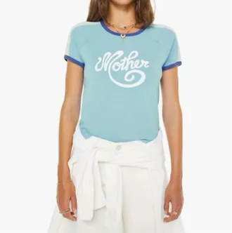 Mother Itty Bitty Concert Tee In Mother Racer