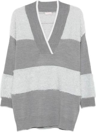 Liu Jo Mujer, Jerseys, Gris, Talla: XS