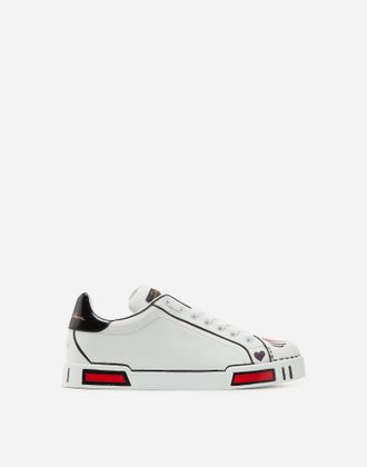 Dolce & Gabbana Limited Edition Portofino Sneakers - Woman Sneakers White 39