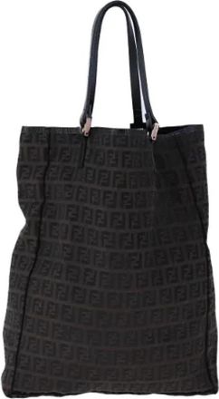 Fendi Pre-owned Canvas totes - Dames - Vintage Shopper - Bruin - ONE Size - Vintage
