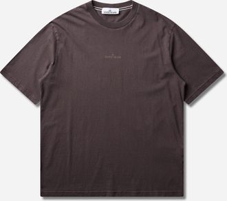 Stone Island Men s Organic Cotton Jersey T-Shirt Dark Burgundy