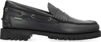 Sebago Acadia Moccasin - Heren - Bootschoenen - Zwart - 44 EU - Leer - Schoenen