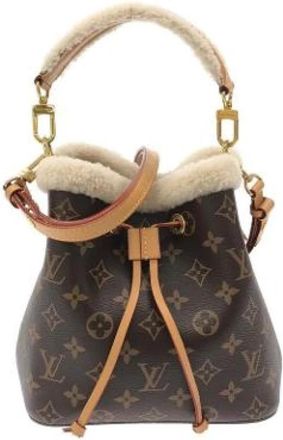 Louis Vuitton Pre-owned Monogram Schoudertas - Dames - Vintage Handtas - Bruin - ONE Size - Vintage