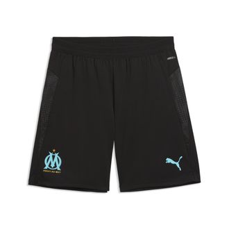 Puma Shorts da allenamento Olympique de Marseille da uomo, Accessori, Nero, XXL