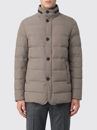 Moorer Quilted Knee-Length Down Jacket with Duck Down Padding