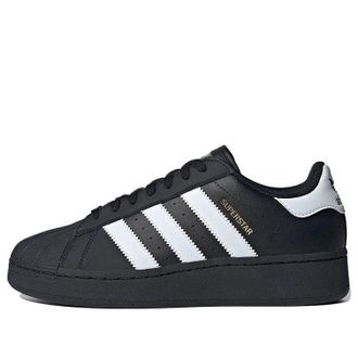 adidas Originals Superstar XLG Shoes Core Black White Gold Metallic IG9777