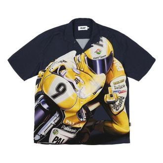 Palace Skrrt Shirt Navy P25SHT029