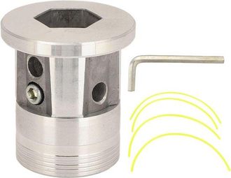 No Brand Cabezal De Desbrozadora Universal De Aluminio: Cabezal De Repuesto, Duradero Y Robusto