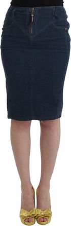 Cavalli corduroy pencil Womens skirt