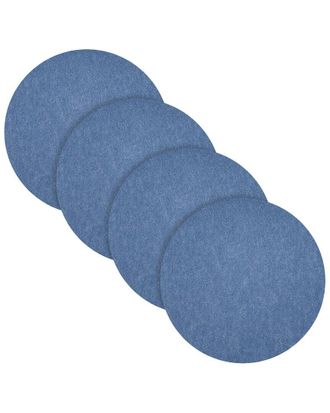 Fortessa Set Of 4 Loft Round Felt Placemats