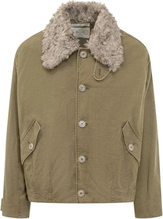 Our Legacy Aerial Jacket - Heren - Jassen - Groen - M - Katoen - Jassen