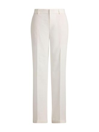 Polo Ralph Lauren White Straight Fit Pant