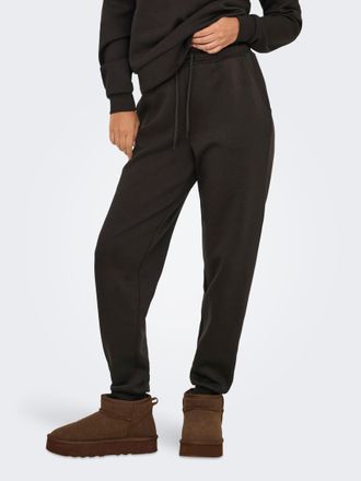 Only Play Sweathose ONLY PLAY ONPLOUNGE HW SWEAT PNT - NOOS, Damen, Gr. M (38), N-Gr, braun (chocolate torte), Sweatware, Obermaterial: 80% Polyester, 15% Visko