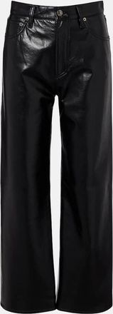 A Gold E Ren high-rise wide-leg pants