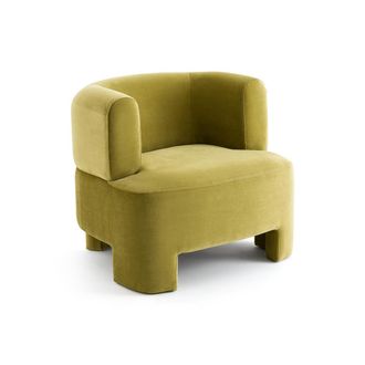 AM.PM Fauteuil in fluweel, klein model, Darrel
