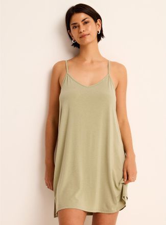 Miiyu Womens Light V-neck nightie