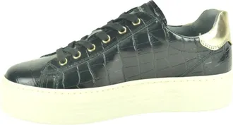 Nero Giardini Croco sneaker N.+tiret DZ - Dames - Sneakers - Zwart - 38 EU - Schoenen