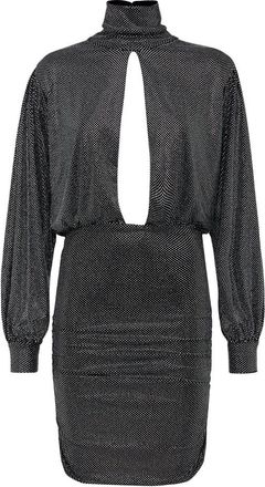 Philipp Plein Korte Jurk - Dames - Feestkleedjes - Grijs - M - Kleedjes