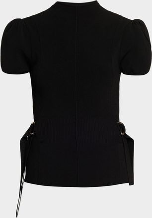 3.1 Phillip Lim Compact Rib Tulip Top