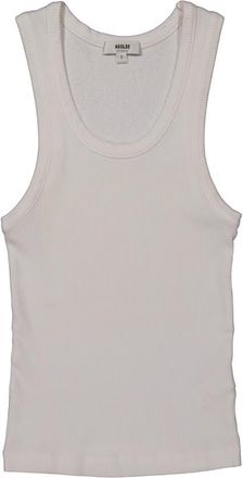 A Gold E White Organic Cotton Poppy Tank, Size X-Large
