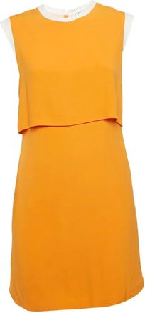 Sandro Mouwloze jurk - Oranje